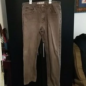 Lee regular fit Brown jeans